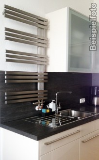 600 x 1000 mm Edelstahl Design Heizkrper