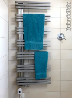 600 x 1440 mm Edelstahl Design Heizkrper