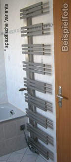 500 x 1880 mm Edelstahl Design Heizkrper