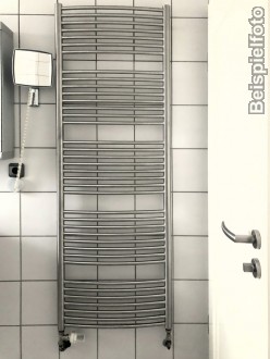 600x1810mm Badheizkrper Edelstahl Mittelanschluss optional