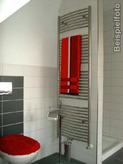 500x1810mm Badheizkrper 100% Edelstahl matt o. poliert